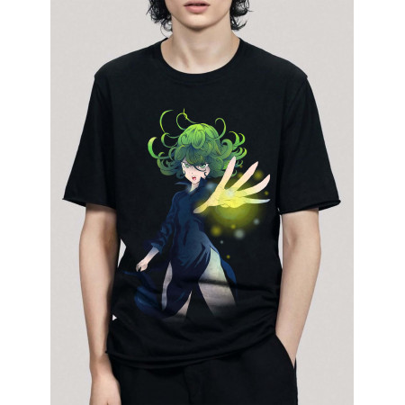 Tricou din bumbac The Tornado Of Terror (One-Punch Man).
